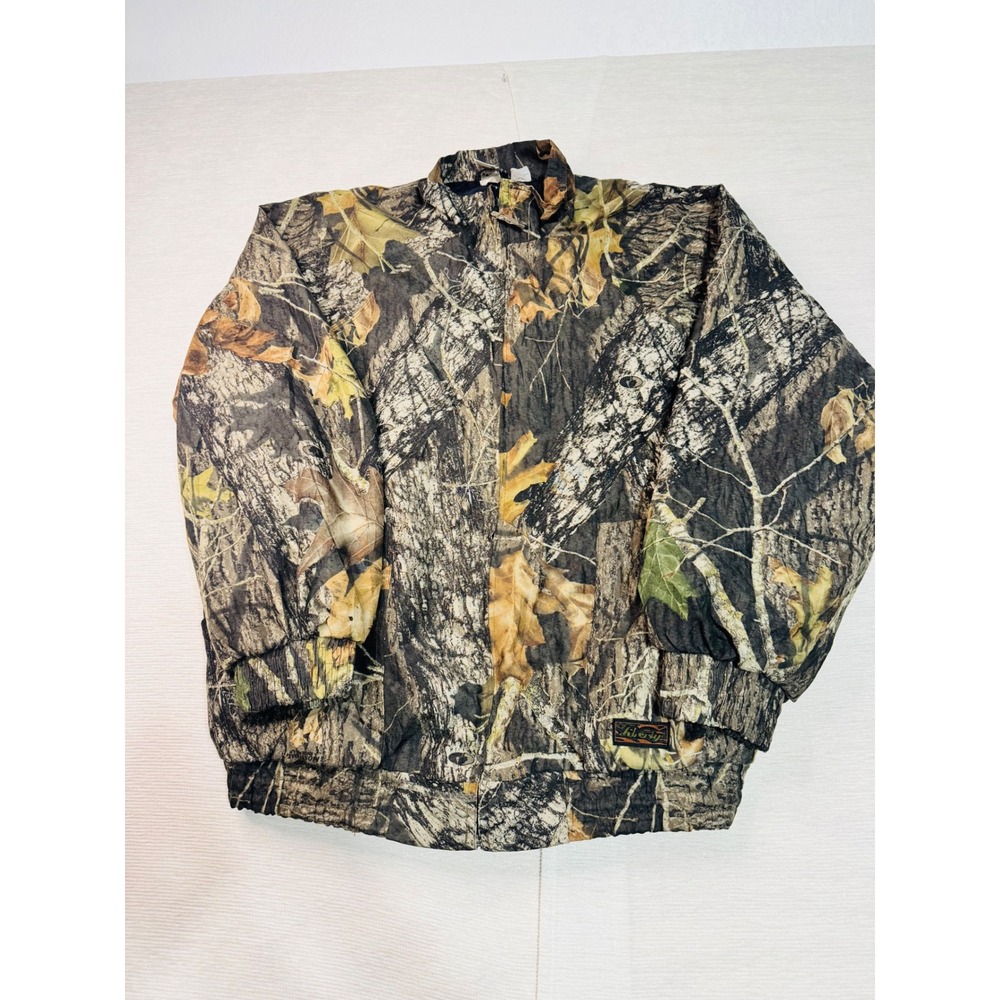 Liberty Mossy Oak Break Up Camo Jacket Mens Large WPJ444NMB Full Zip Insulated